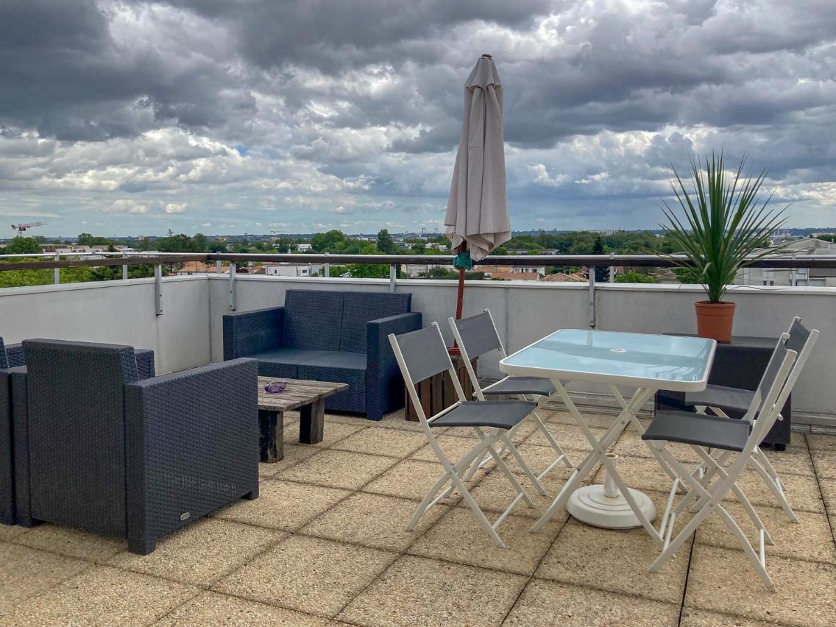 Proche Bordeaux Appartement 75 M2 Rooftop Bruges Εξωτερικό φωτογραφία